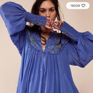 Free People Bali Golden Sun Dress